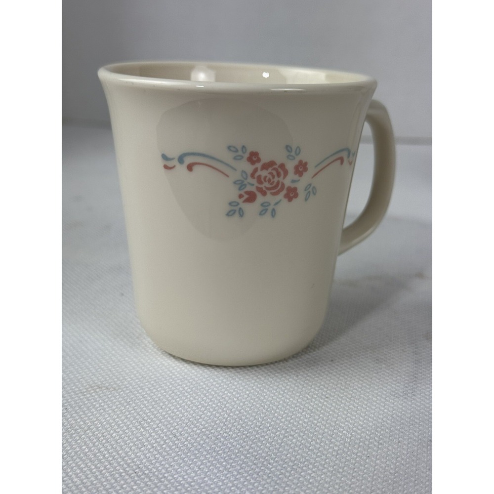 English Breakfast Corning Ware Corelle Coffee Cups Mugs Set of 4